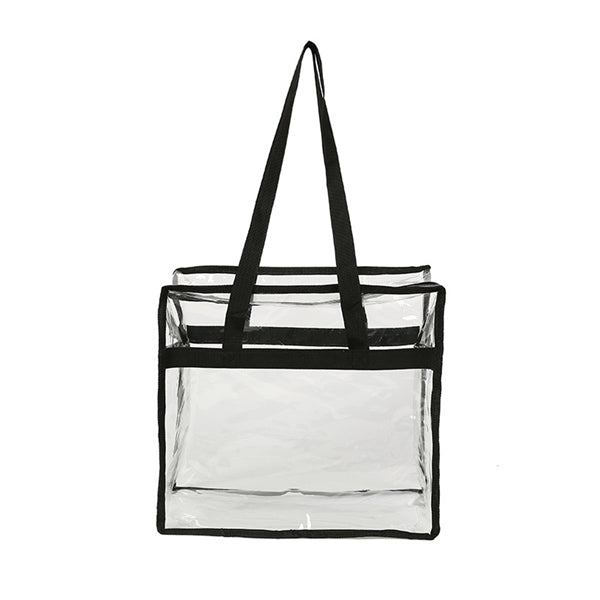 Stadium Clear Zipper Tote Bag