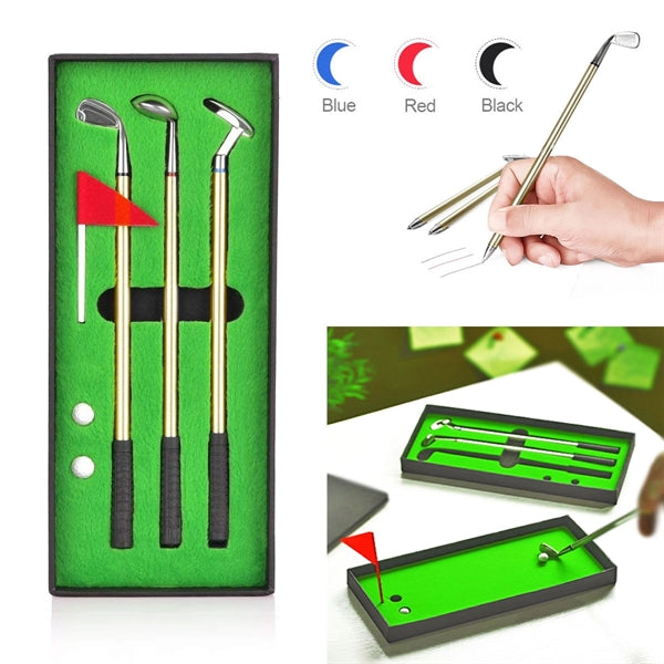 Golf Pen Gift Set Cool Office Gadgets Desk Accessories