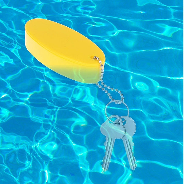 Imprinted Floating Stress Reliever Key Chain