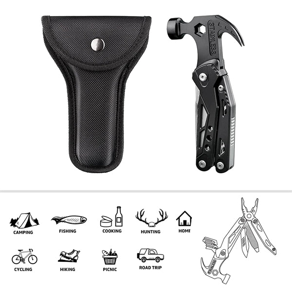 14 in 1 Multi tool Hammer with Pliers