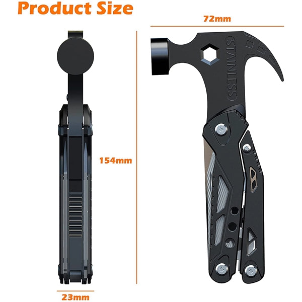14 in 1 Multi tool Hammer with Pliers