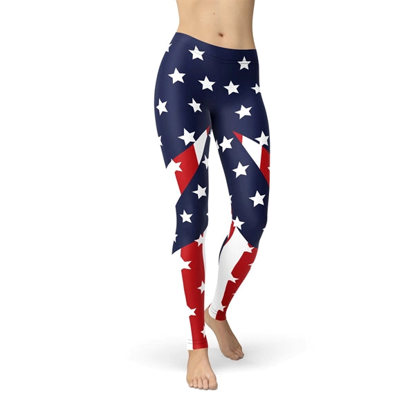 Dye Sublimated Full Length Yoga Pants Leggings