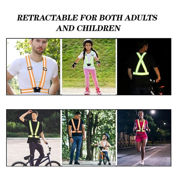 Adjustable Safety Reflective Suspender
