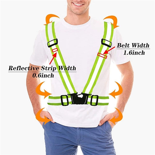 Adjustable Safety Reflective Suspender