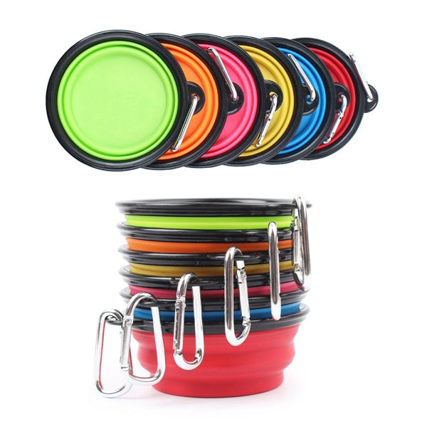Multi-color Collapsible Pet Bowl