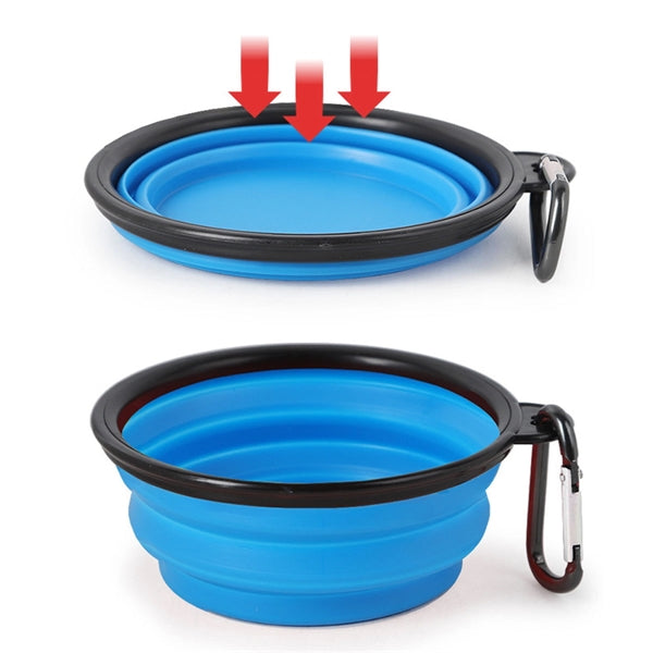 Multi-color Collapsible Pet Bowl