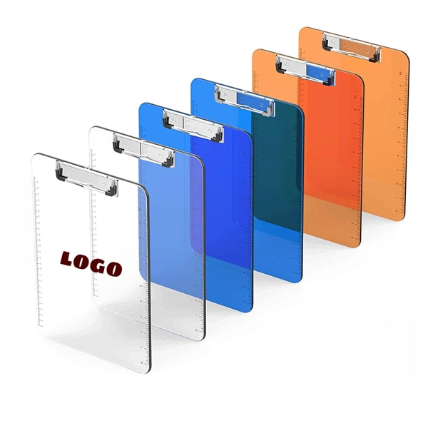 A4 Transparent Clipboard With Scale