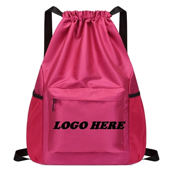 Drawstring Gym Backpack String Bag