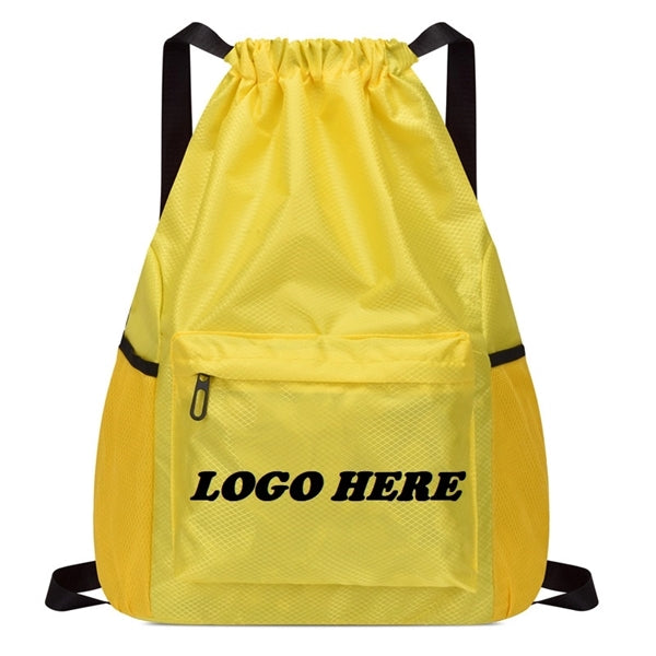Drawstring Gym Backpack String Bag