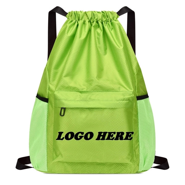 Drawstring Gym Backpack String Bag