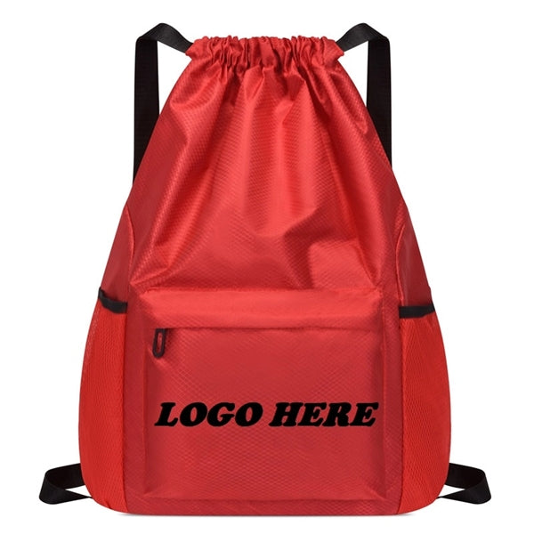 Drawstring Gym Backpack String Bag