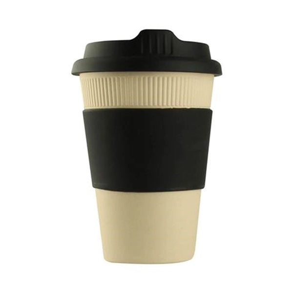 Earth-Friendly 12oz Bamboo Fiber Coffee Cup