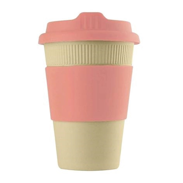 Earth-Friendly 12oz Bamboo Fiber Coffee Cup