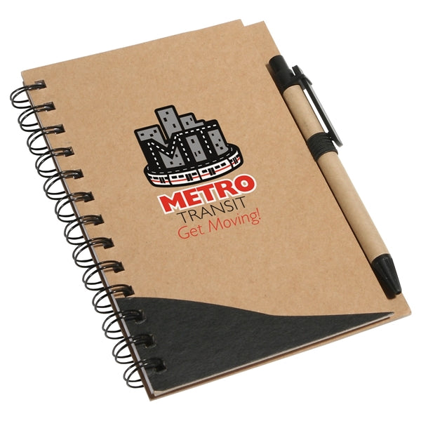Recycle Write Notebook & Pen