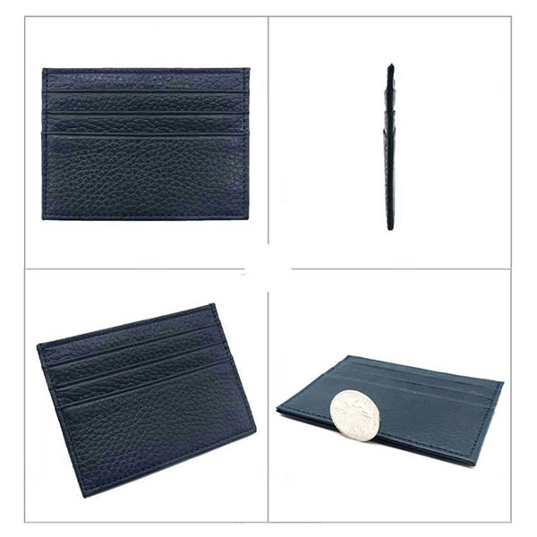 Genuine Leather Slim Card Case Wallet