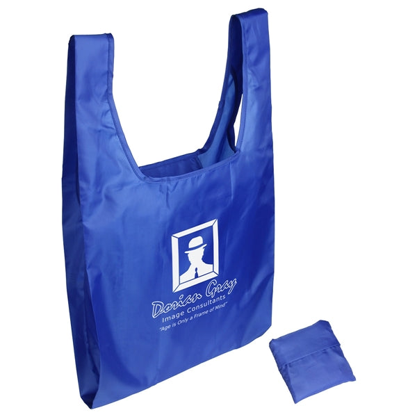 Tide Twister Polyester Folding Tote Bag