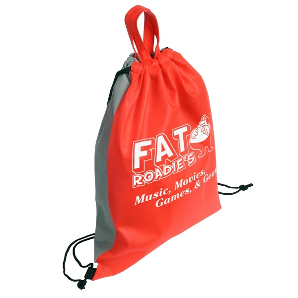 Glide Right Non-Woven Drawstring Backpack