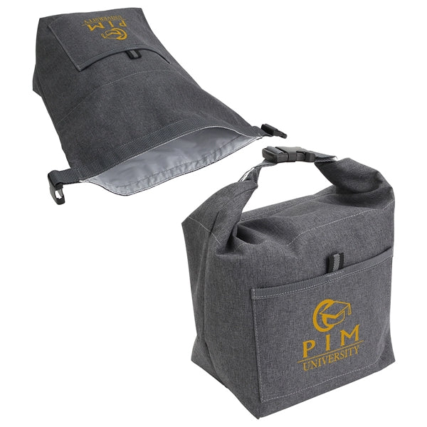 Bellevue Heathered Polyester Insulated Lunch Tote