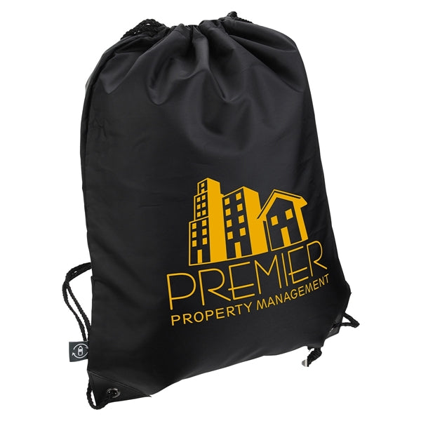 Grab N Go RPET Drawstring Backpack