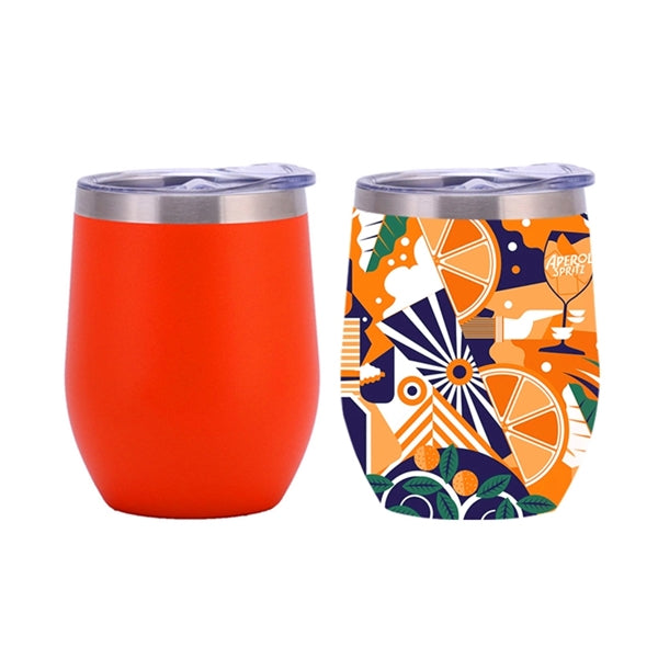 12 oz. Egg Shaped Tumbler