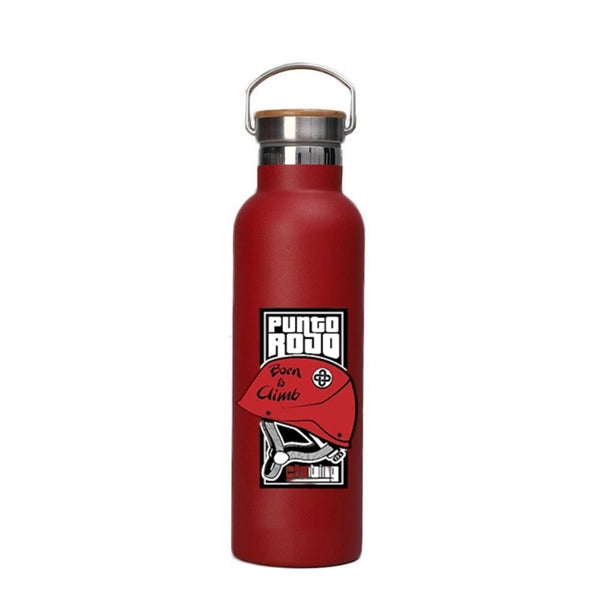 20 oz Vacuum Insulated Bottle with bamboo lid