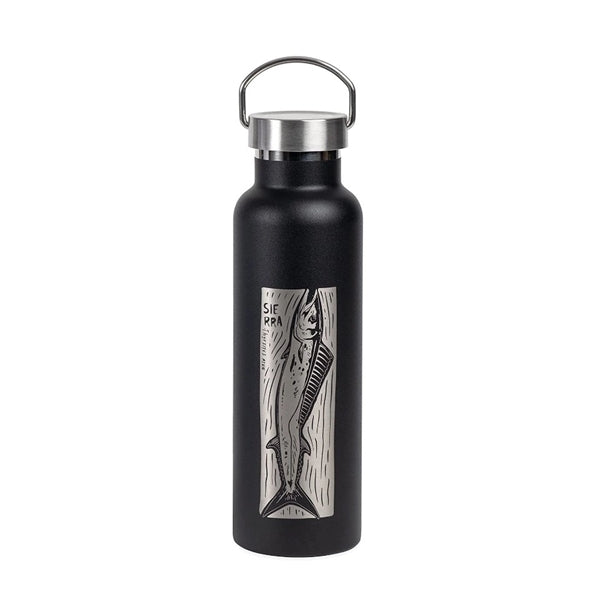 20 oz Vacuum Insulated Bottle with bamboo lid