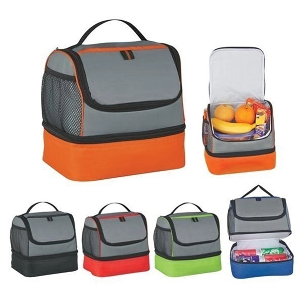 Two Compartment Lunch Pail Bag