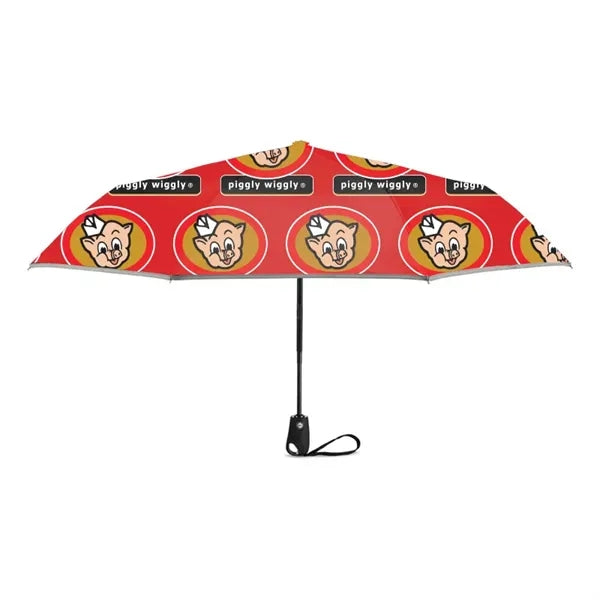42" Auto Open Umbrella With Reflective Trim