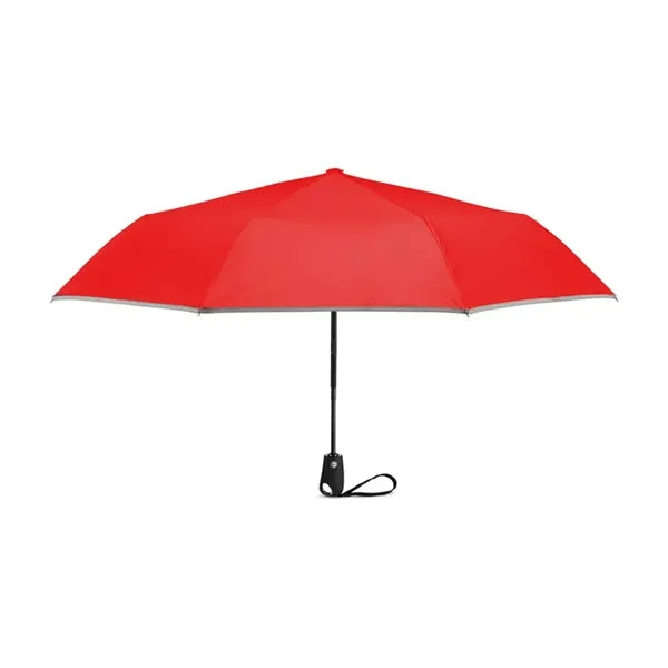 42" Auto Open Umbrella With Reflective Trim
