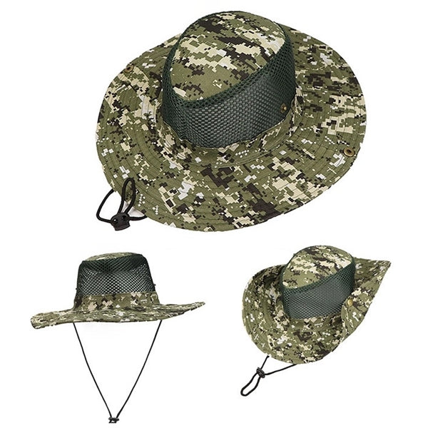 UV Protection Camouflage Fisherman Hats