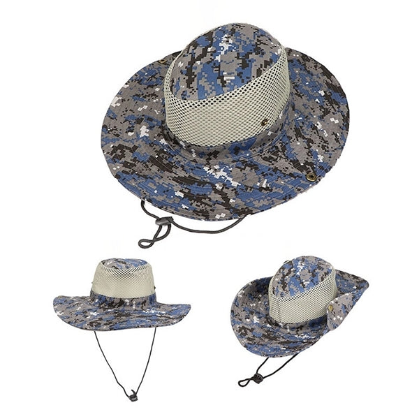 UV Protection Camouflage Fisherman Hats