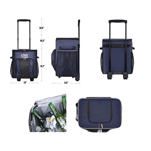 32L Trolley Cooler Bags on Wheels