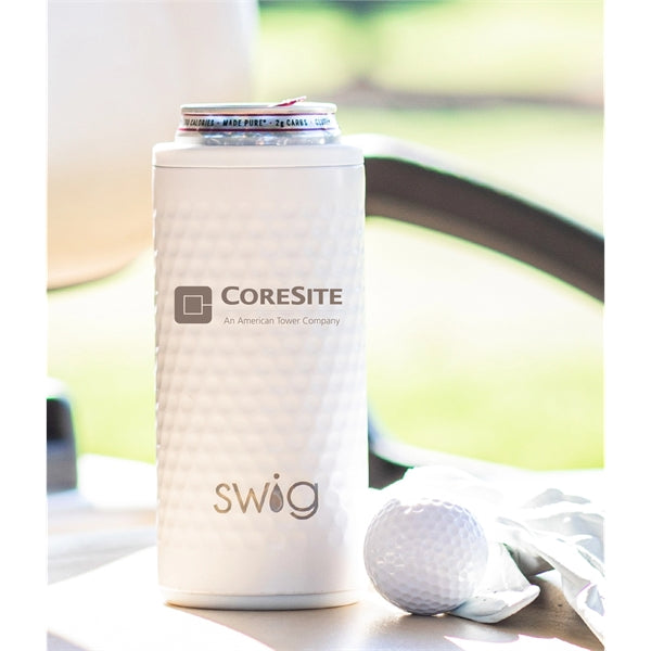 Swig Life Golf Partee 12oz Skinny Can Cooler