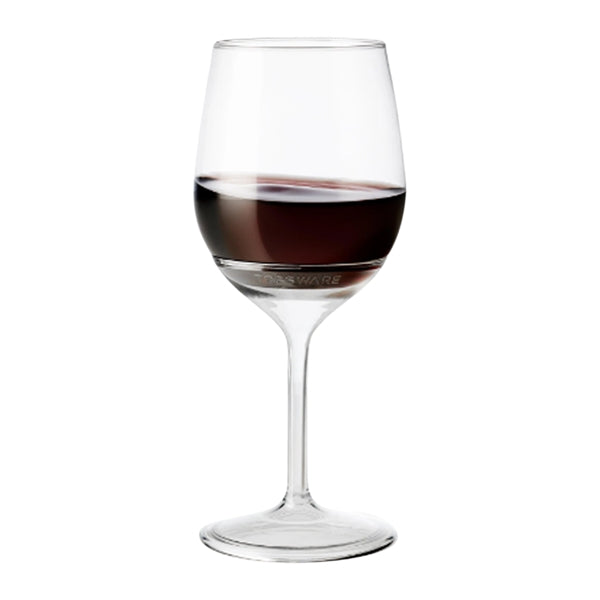 14 oz. Stemmed Plastic Wine Glass (Detachable)
