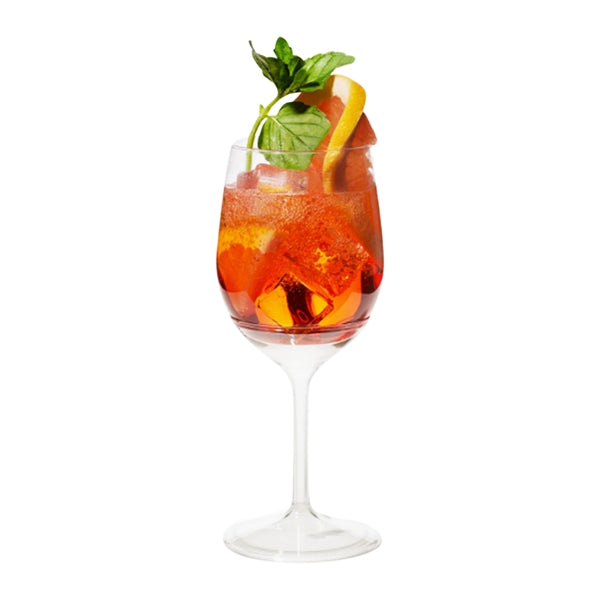 14 oz. Stemmed Plastic Wine Glass (Detachable)