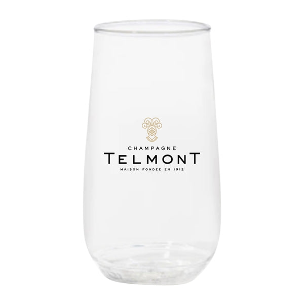 6oz Plastic Stemless Champagne Flute