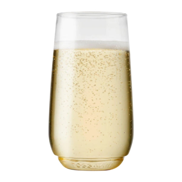 6oz Plastic Stemless Champagne Flute