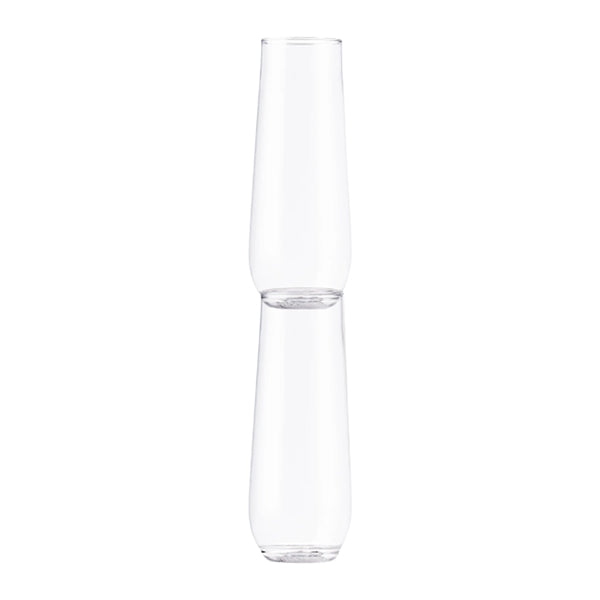 9oz Plastic Stemless Champagne Flute