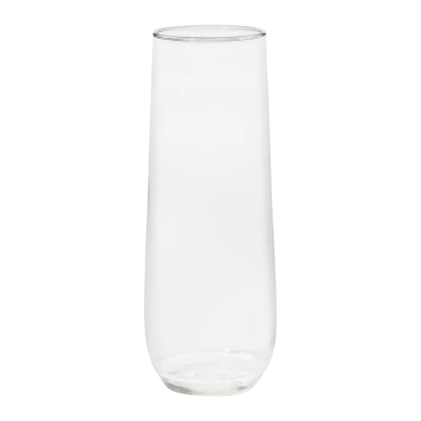 9oz Plastic Stemless Champagne Flute