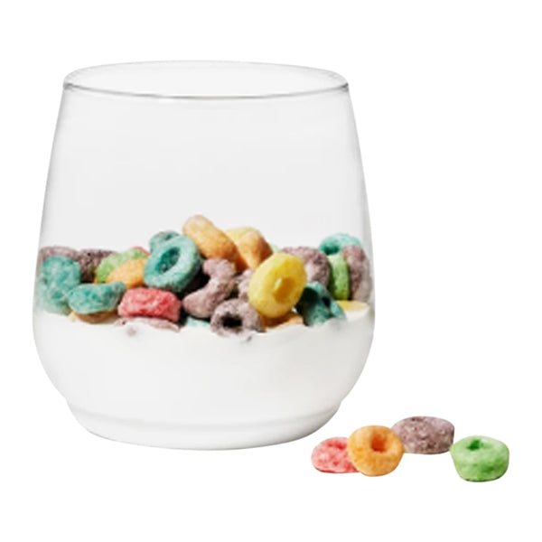12oz Plastic Stemless Wine Glass