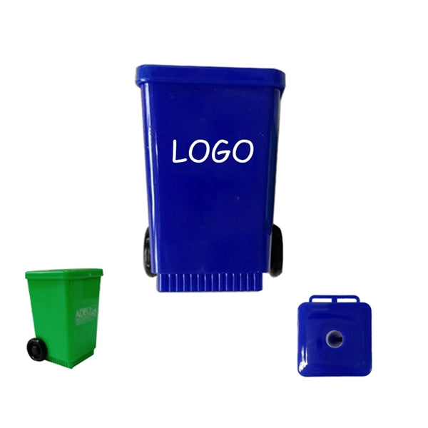 Garbage Can Type Pencil Sharpener 1.6" x 1.5" x 2.3"