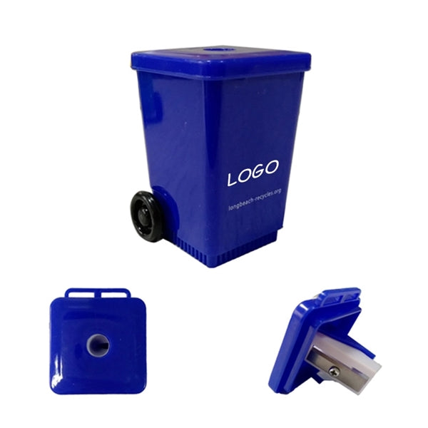 Garbage Can Type Pencil Sharpener 1.6" x 1.5" x 2.3"
