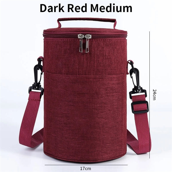 Gather Round Heathered Cooler Bag
