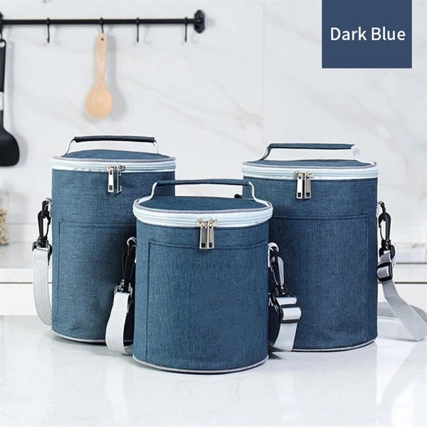 Gather Round Heathered Cooler Bag