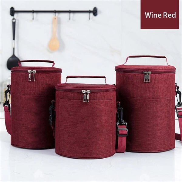 Gather Round Heathered Cooler Bag