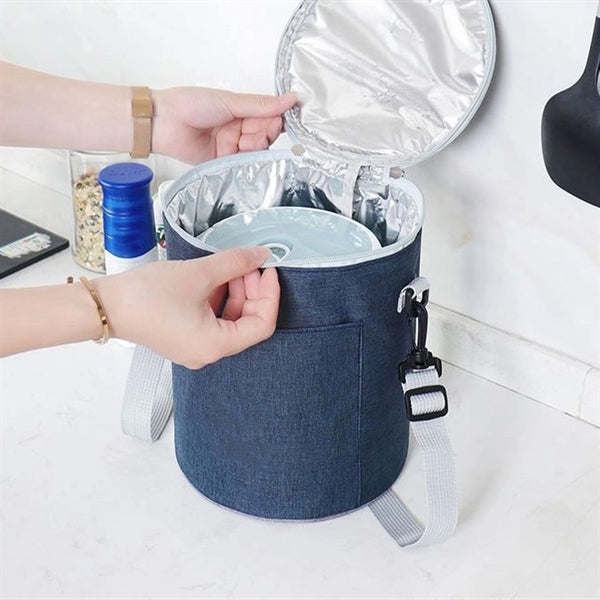Gather Round Heathered Cooler Bag