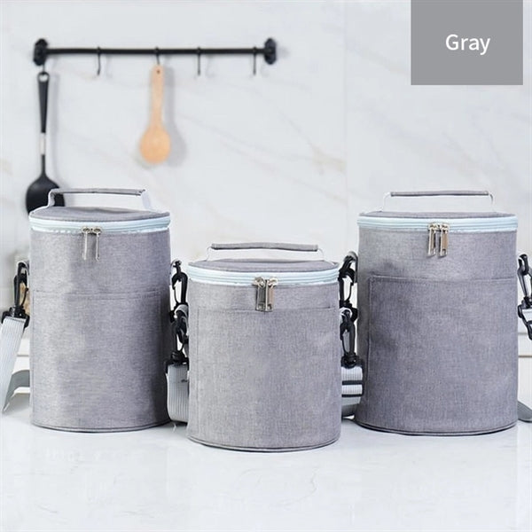 Gather Round Heathered Cooler Bag