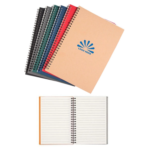 Cardboard Spiral Notebook