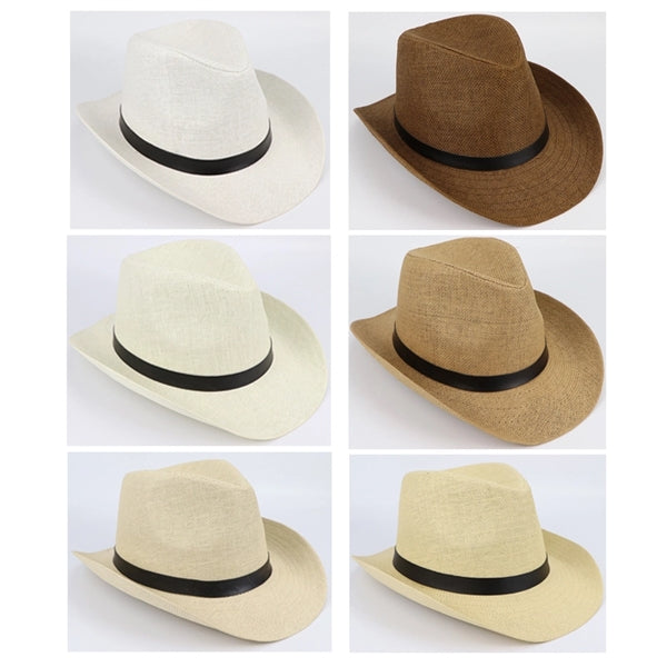 Cowboy Panama Wide Brim Western Hats