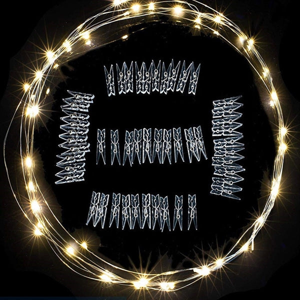 Photo Clip String Lights